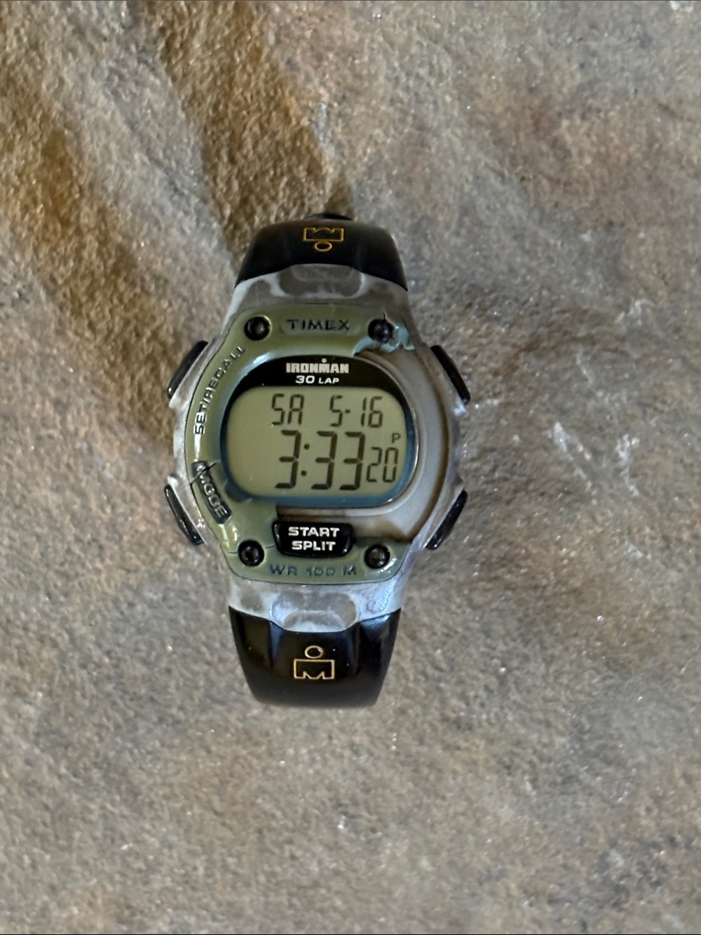 Timex Ironman Digital Sports Watch - Black and Silver